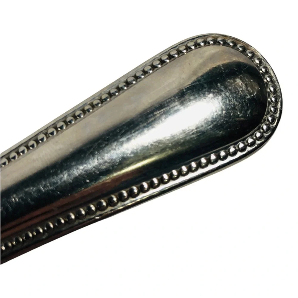 Couzon Set 4 Knife‎ Dinner Butter Knives Jean Le Perle Pattern France Stainless